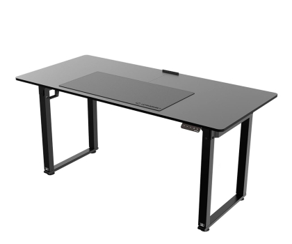 Biurko gamingowe Ultradesk UPLIFT (Czarne) (elektryczna regulacja)